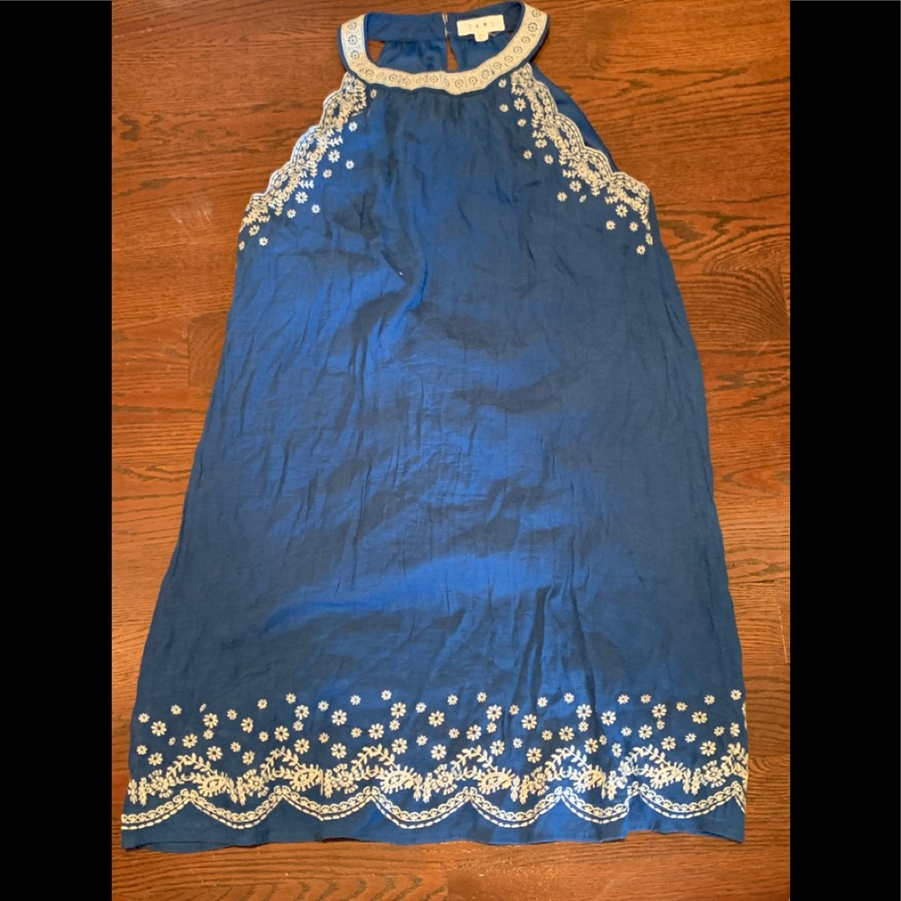 THML Pretty Blue Summer Dress